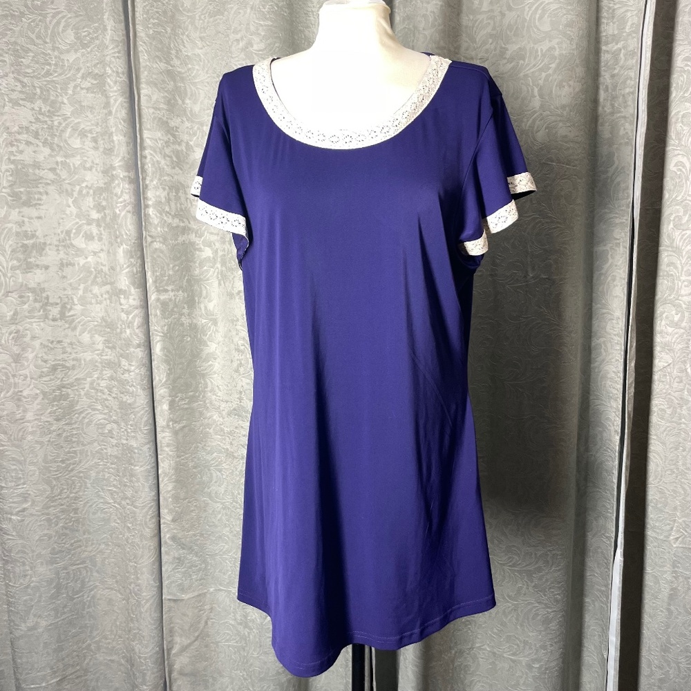 NWT Lily Firmiana 1X Purple Women’s Top